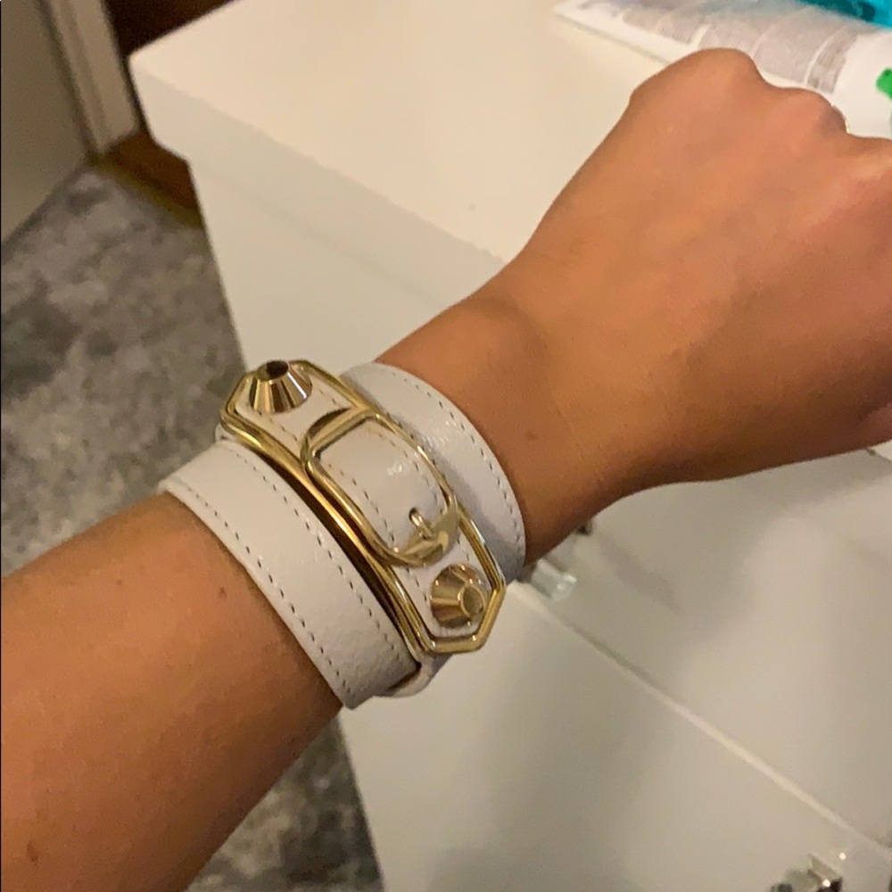 Leather wrap bracelet